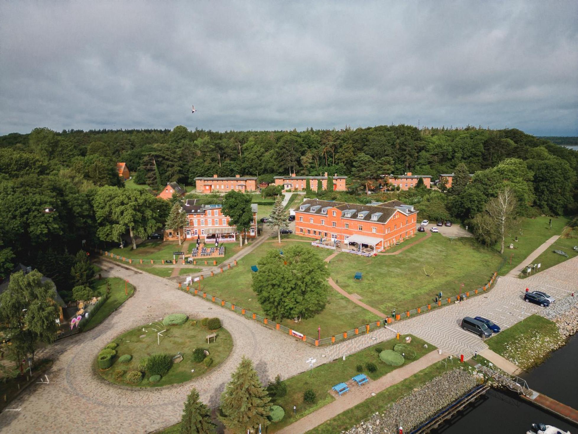 Hotel Seeblick Barhoft Exterior foto